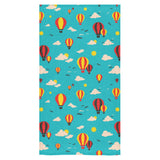 Hot Air Balloon Sky Pattern Bath Towel