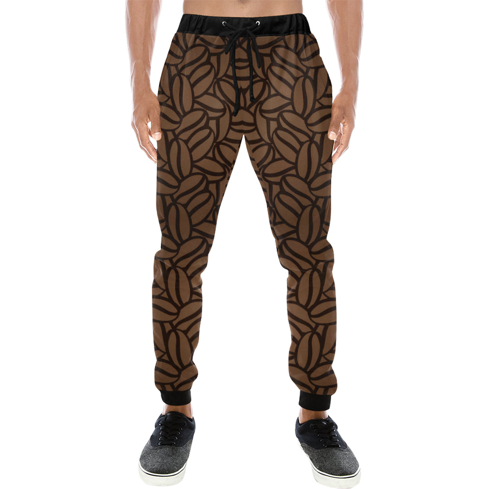 coffee bean pattern Unisex Casual Sweatpants