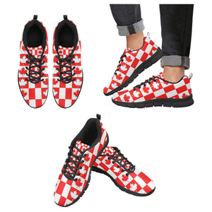 Canada Pattern Print Design 05 Men's Breathable Sneakers ( Model 055)