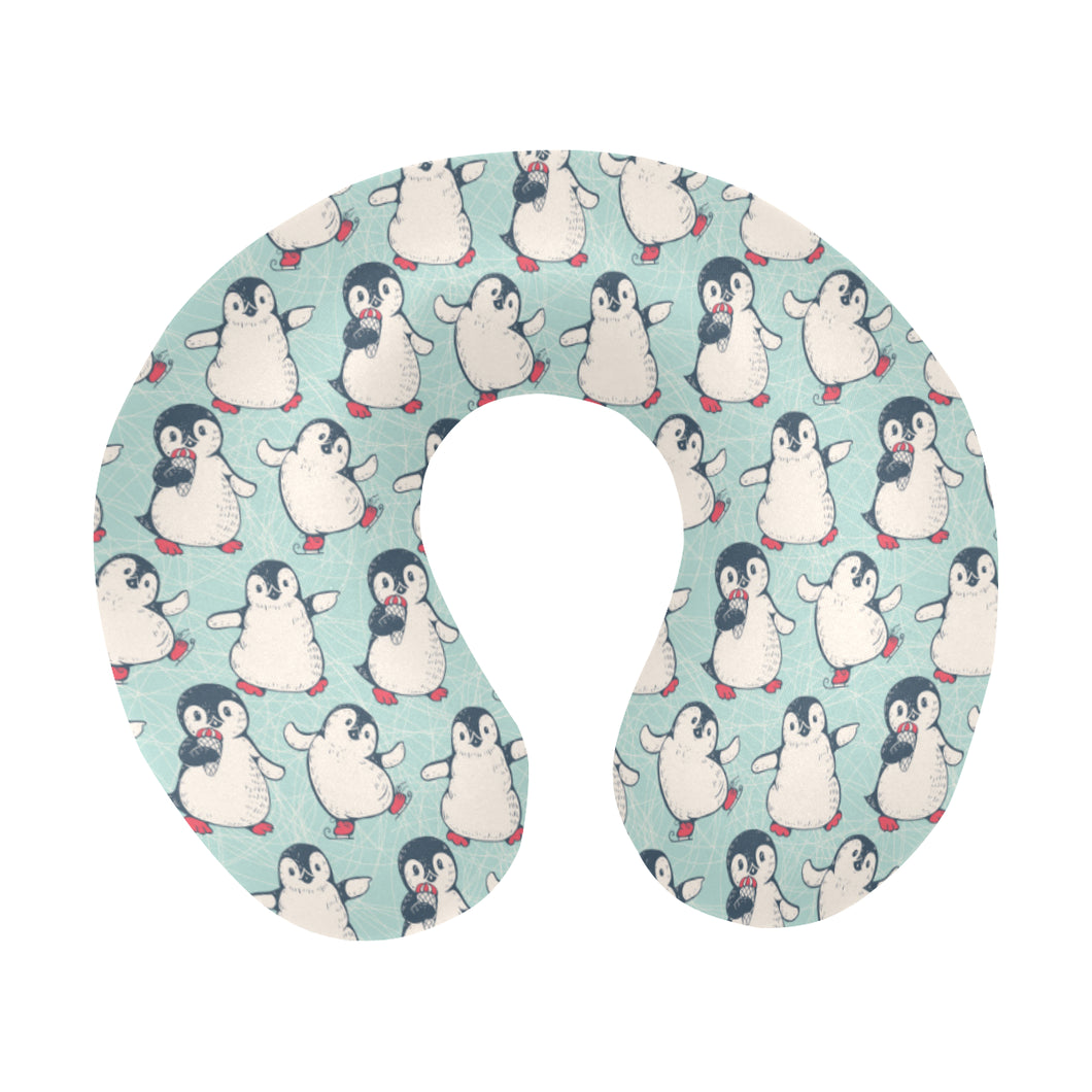 Cute Penguin pattern U-Shaped Travel Neck Pillow
