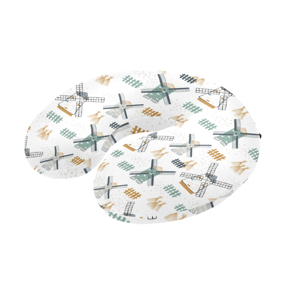windmill pattern U-Shaped Travel Neck Pillow