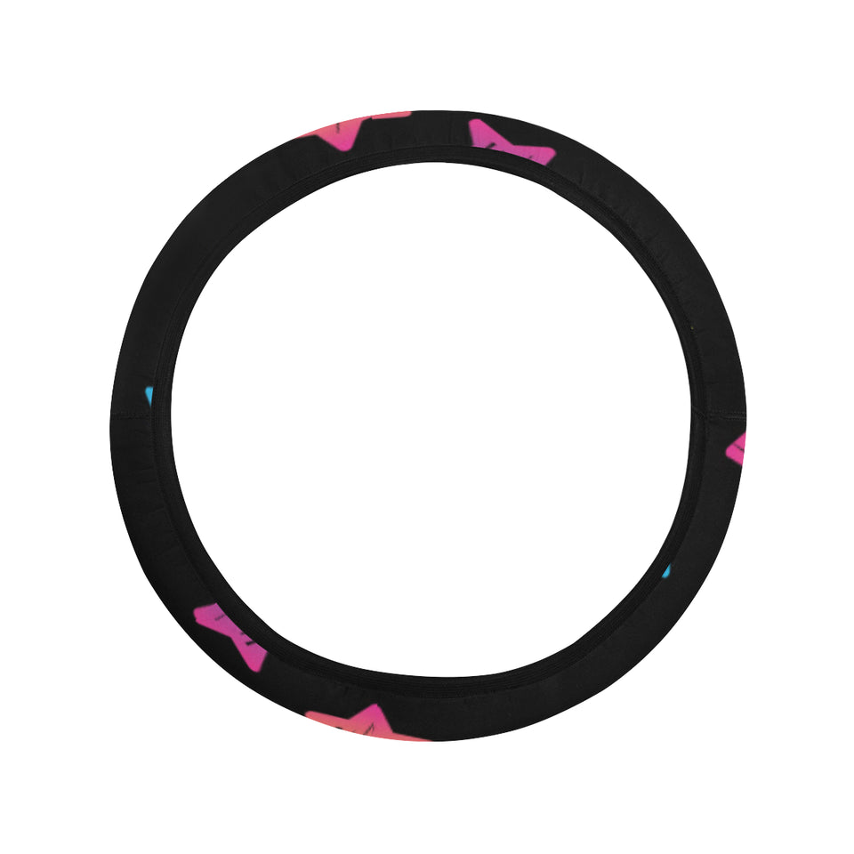 Colorful star pattern Car Steering Wheel Cover