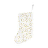 Bread Toast Pattern Print Design 01 Christmas Stocking