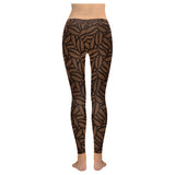 coffee bean pattern Women's Legging Fulfilled In US