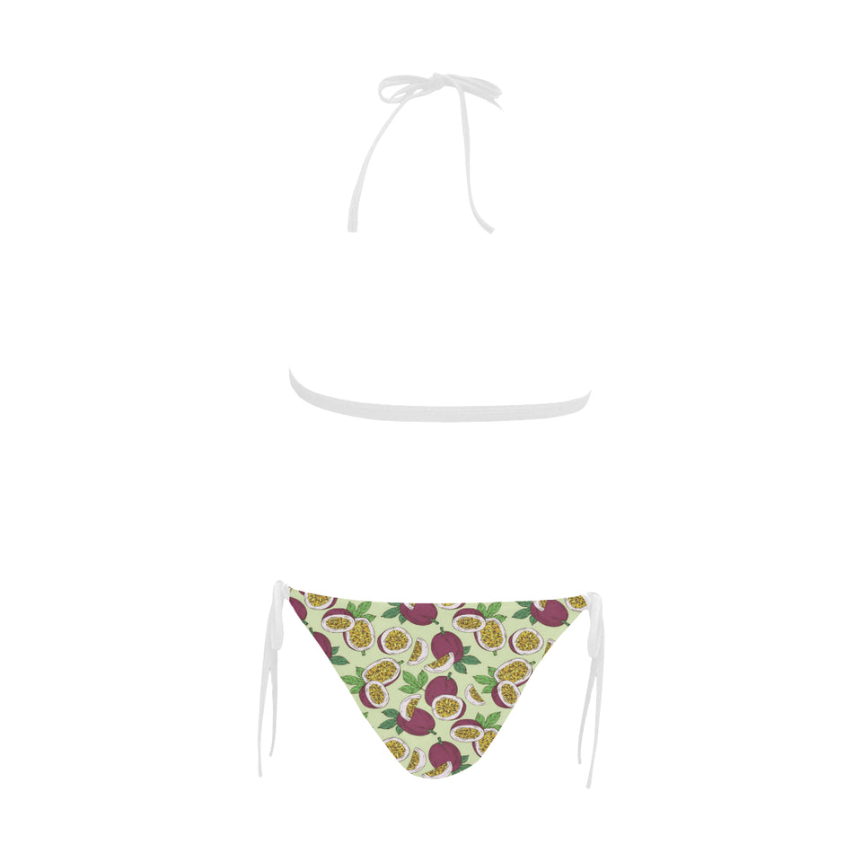 Paassion fruit pattern Sexy Bikinis Two-Piece Swimsuits