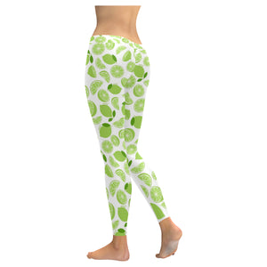 Lime design pattern Women's Legging Fulfilled In US