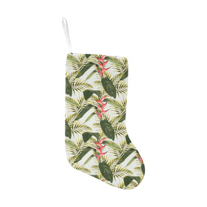 heliconia pattern Christmas Stocking