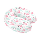Cute flamingo pattern U-Shaped Travel Neck Pillow