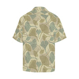 Ginkgo leaves design pattern Men's All Over Print Hawaiian Shirt
