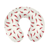 Chili peppers pattern U-Shaped Travel Neck Pillow