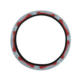 Sausage Pattern Print Design 02 Car Steering Wheel Cover