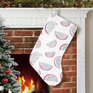 dragon fruit pattern Christmas Stocking