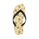 peanuts design pattern Unisex Flip Flops