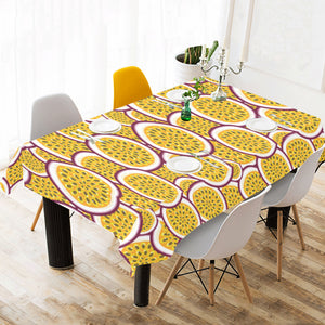 Passion fruits slice pattern Tablecloth