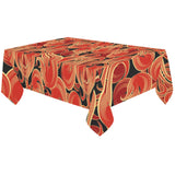 Fire flame pattern Tablecloth
