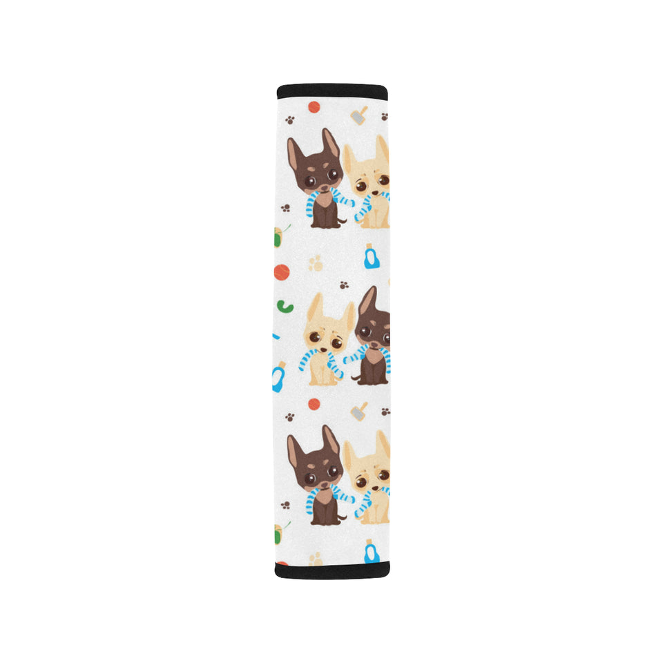 Cute Chihuahua dog pattern Car Seat Belt Cover