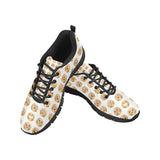 Hamburger Pattern Print Design 04 Women's Sneaker Shoes