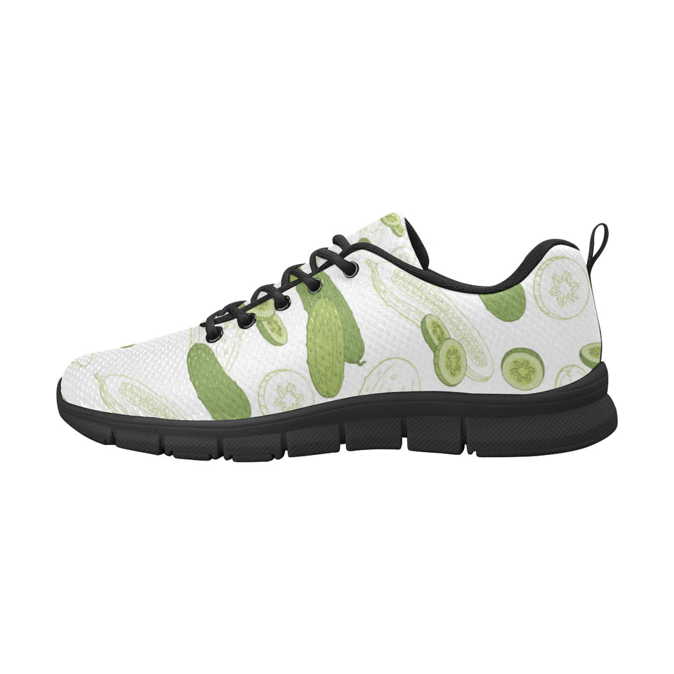 Cucumber sketch pattern Women's Sneaker Shoes