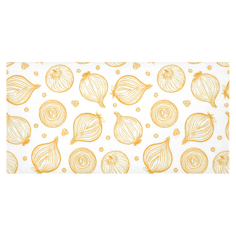hand drawn onion pattern Tablecloth