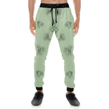 broccoli sketch pattern Unisex Casual Sweatpants