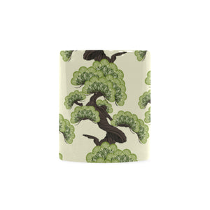 Bonsai pattern Classical White Mug (Fulfilled In US)