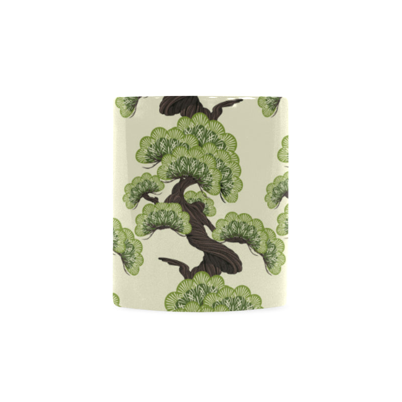 Bonsai pattern Classical White Mug (Fulfilled In US)
