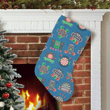 Darts Pattern Print Design 02 Christmas Stocking