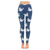 Cute white baby sea lion seal pattern Women's Legging Fulfilled In US