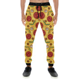 Pizza texture pattern Unisex Casual Sweatpants