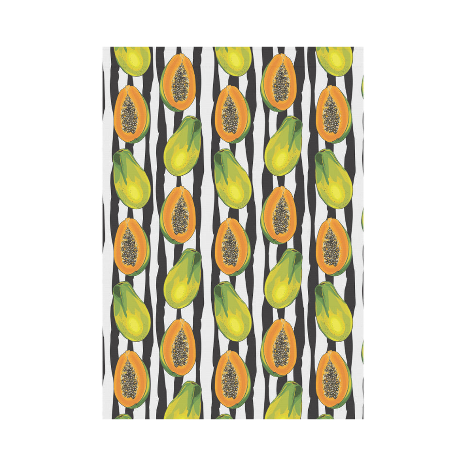 papaya design pattern House Flag Garden Flag