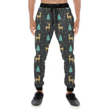 Deers star tree pattern Unisex Casual Sweatpants