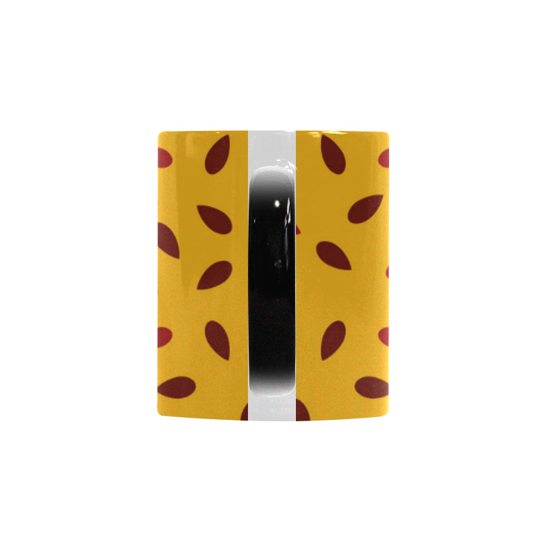 Passion fruit texture Morphing Mug Heat Changing Mug