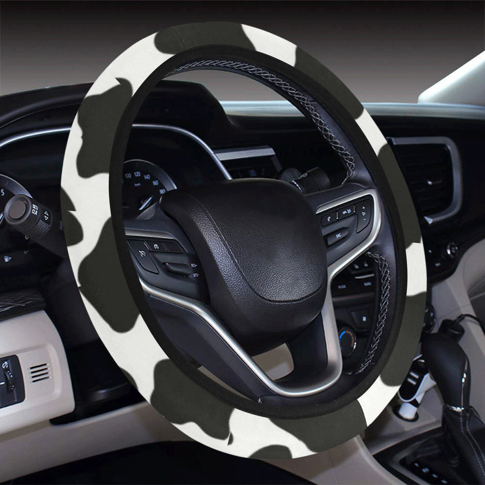 Cow skin pattern Car Steering Wheel Cover
