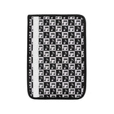 Music Notes Pattern Print Design 01 Car Seat Belt Cover