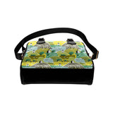 Hand drawn windmill pattern Shoulder Handbag