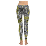 Hand drawn dragonfly pattern Women's Legging Fulfilled In US