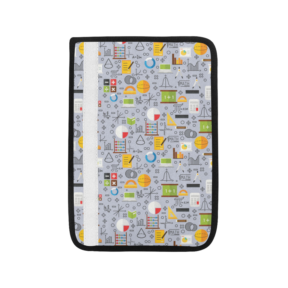 Math Pattern Print Design 04 Car Seat Belt Cover