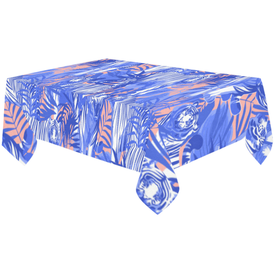 white bengal tigers pattern Tablecloth