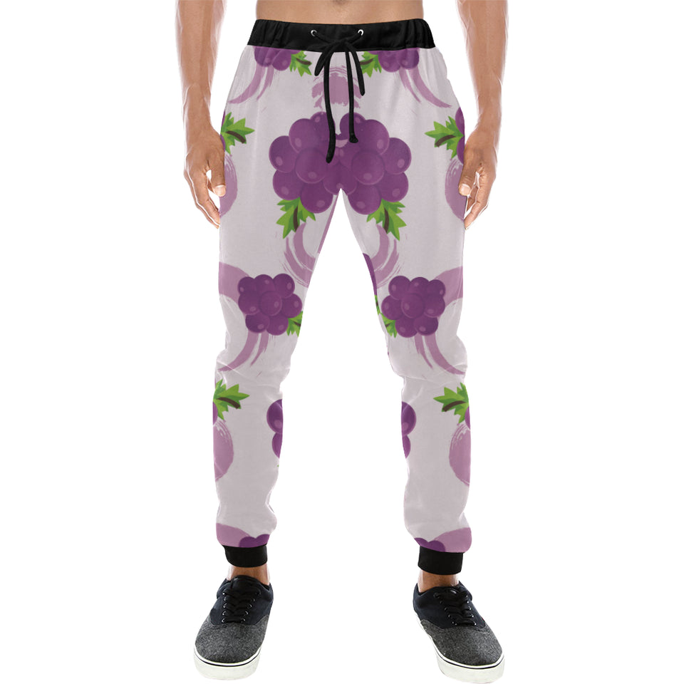 Cute Grape pattern Unisex Casual Sweatpants