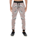 Cute zebra pattern Unisex Casual Sweatpants