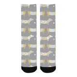 Cute dachshund dog pattern Crew Socks