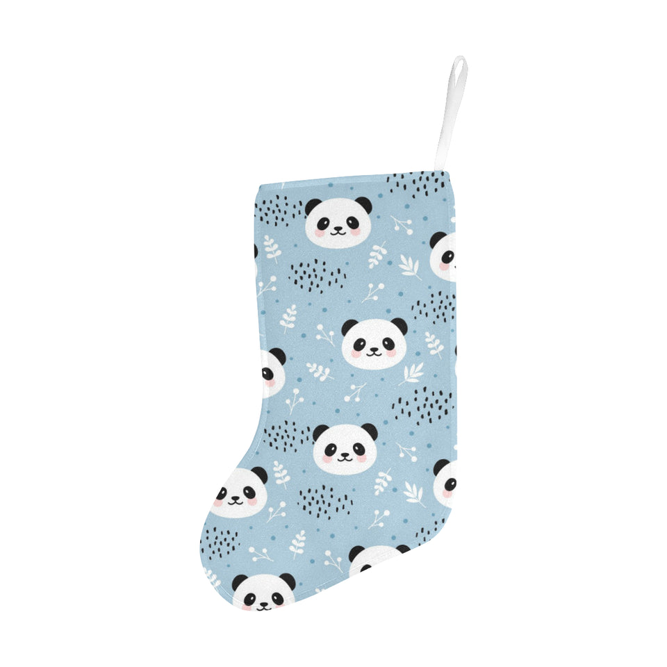 Cute panda pattern Christmas Stocking