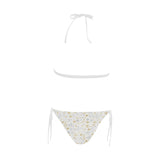 Christmas tree Christmas element Silver gold patte Sexy Bikinis Two-Piece Swimsuits
