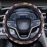 Beautiful japanese fan pattern Car Steering Wheel Cover