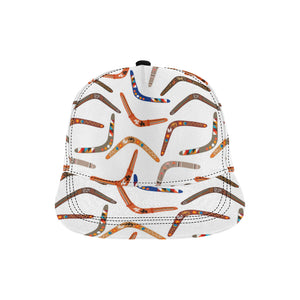 Boomerang Australian aboriginal ornament pattern All Over Print Snapback Cap