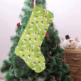 Jack Russel Pattern Print Design 01 Christmas Stocking