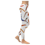 Boomerang Australian aboriginal ornament pattern Women's Legging Fulfilled In US