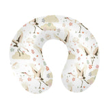 Beautiful Japanese cranes pattern U-Shaped Travel Neck Pillow