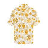 Sun design pattern Men's All Over Print Hawaiian Shirt