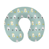Cute hamster cheese pattern U-Shaped Travel Neck Pillow